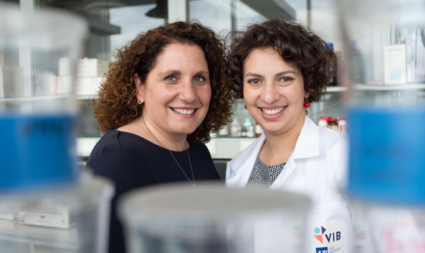 2018_Portret_Yamina Krossa en Damya Laoui_VUB 2018_Portret_Yamina Krossa en Damya Laoui_VUB